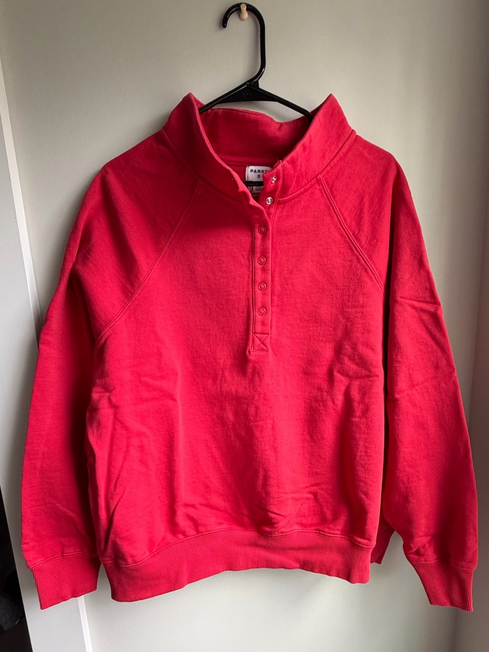 Parke x Target Snap Mockneck Sweatshirt L/XL